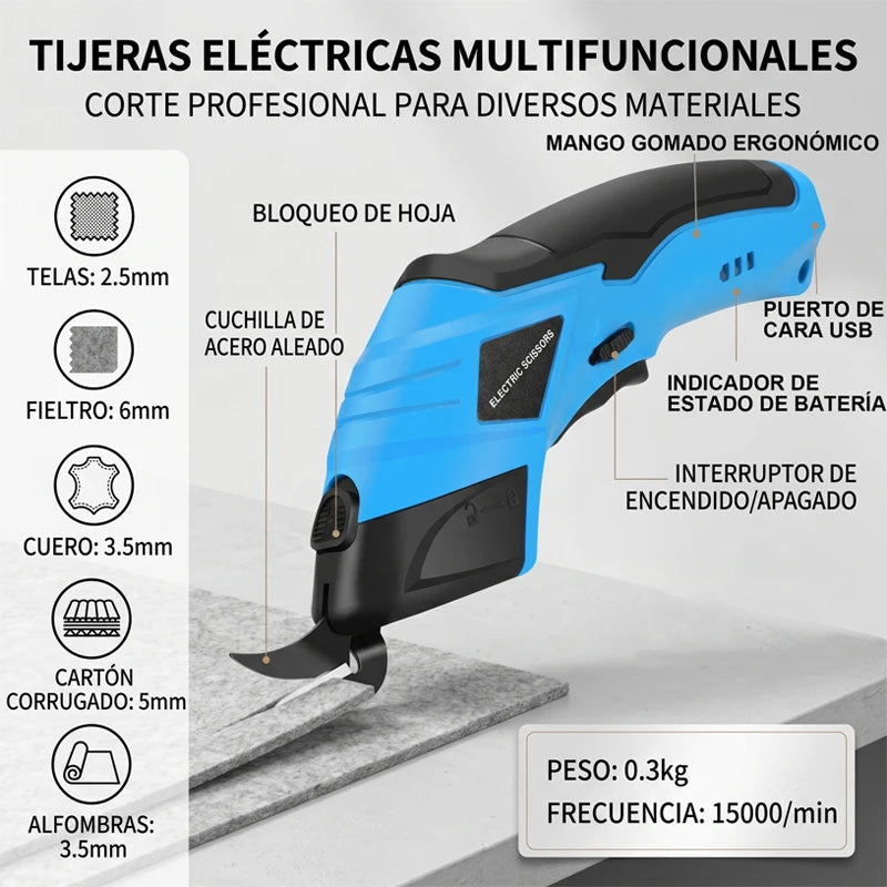 Tijeras Eléctricas Inhalámbricas